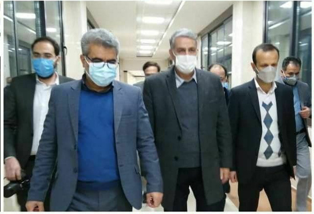 بازدیدنماینده مردم بصیر شهرستانهای شاهرود و میامی از بیمارستان امام حسین(ع)