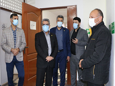 رئیس دانشگاه علوم پزشکی شاهرود از واحد های اداری و مالی معاونت بهداشتی بازدید نمود