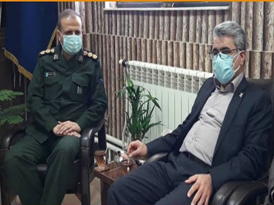 دیدار رئیس دانشگاه علوم پزشکی شاهرود با فرماندهی سپاه ناحیه شاهرودبه مناسبت فرارسیدن روز پاسدار و جانباز