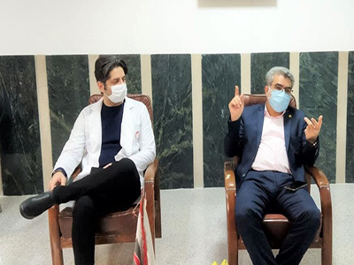 بازدید صبح امروز دکتر شیبانی از سازمان انتقال خون شاهرود