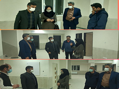 بازدید معاون توسعه مدیریت و منابع دانشگاه از ساختمان مرکزی اورژانس ۱۱۵ شاهرود