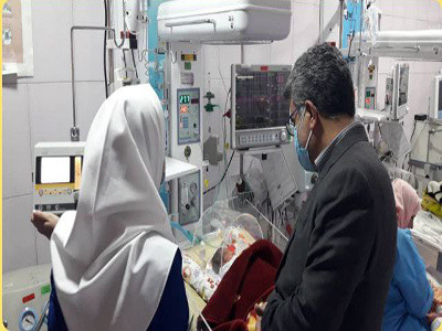 بازدید از کلینیک تخصصی و فوق تخصصی مرکز آموزشی،، پژوهشی و درمانی بهار شاهرود توسط رییس دانشگاه علوم پزشکی شاهرود