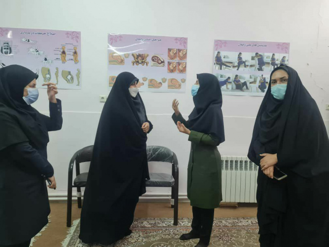 بازدید از کلینیک های مشاوره شیرمادر، تکامل کودکان و کلاس آمادگی برای زایمان
