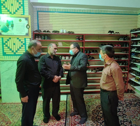 هنمودهای معاون بهداشتی دانشگاه با برخی از متولیان و خادمان مساجد و هیات های مذهبی به مناسبت ایام محرم