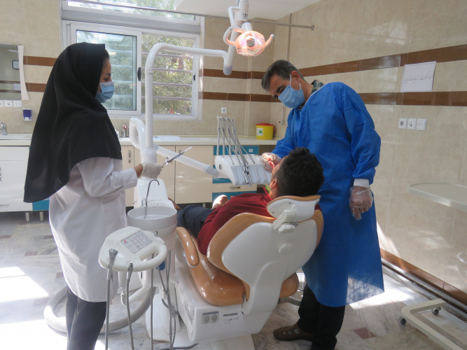 بیش از یک هزار نفر از خدمات درمانگاه دندانپزشکی دانشگاه علوم پزشکی شاهرود در بیمارستان بهار بهرهمند شدند