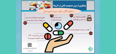 با افزایش آگاهی، مانع مسمومیت دارویی شویم» شعار هفته پیشگیری از مسمومیتها