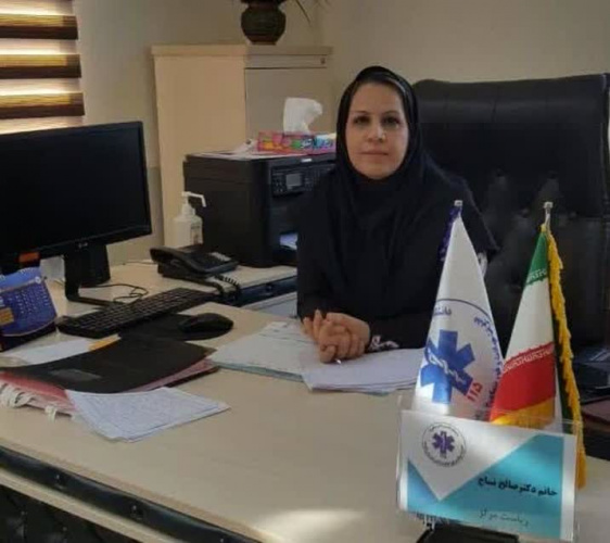پیام تبریک سال نو رئیس مرکز مدیریت حوادث و فوریت های پزشکی شاهرود