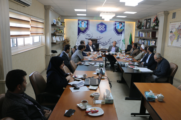 جلسه هیات رییسه دانشگاه علوم پزشکی شاهرود برگزار شد