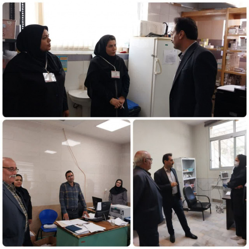 بازدیدسرپرست مدیریت برنامه ریزی و نظارت راهبردی دانشگاه از بیمارستان میامی