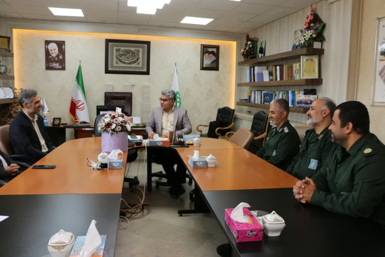 دیدار رییس جامعه پزشکی شاهرود با دکتر شیبانی به مناسبت روز پزشک