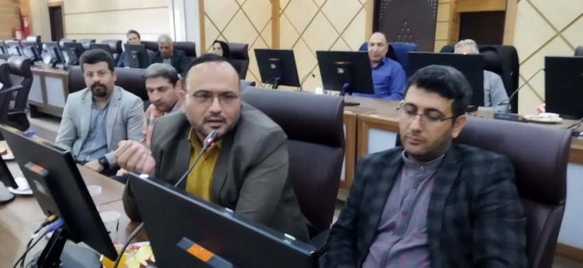 نشست صمیمی دکتر شیبانی با اعضای هیات علمی دانشگاه