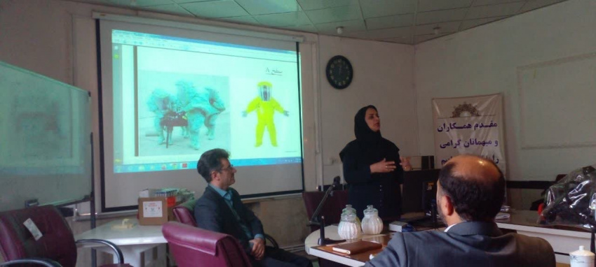 کارگاه آموزشی چرخه عملیات پدافند شیمیایی جهت کارشناسان حوزه معاونت بهداشتی برگزار شد