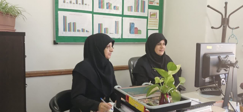 پایش واحد بهبود تغذیه معاونت بهداشت دانشگاه با حضور کارشناسان دفتر بهبود تغذیه وزارت بهداشت
