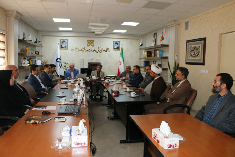 نشست هیئت رئیسه دانشگاه علومپزشکی شاهرود