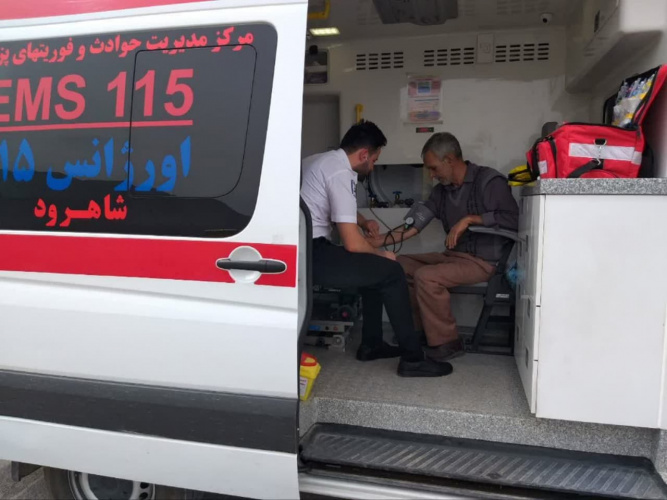 انجام ۱,۰۴۱ مأموریت اورژانس شاهرود در ایام نوروز با مدیریت روابط عمومی دانشگاه