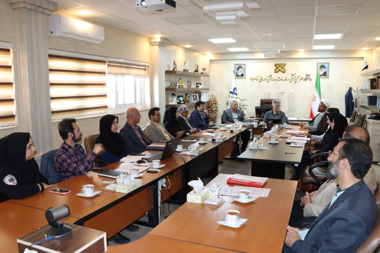 برگزاری  اولین جلسه هیئت رییسه دانشگاه