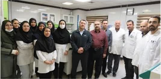 بازدید ریاست بیمارستان بهار به مناسبت روز علوم آزمایشگاهی