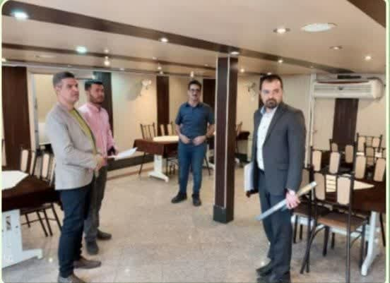بازدید مشترک از هتل ها و مراکز اقامتی سطح شهر شاهرود