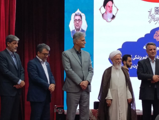 حضور رئیس دانشگاه علوم پزشکی شاهرود در آیین تکریم و معارفه سرپرست دانشگاه علوم پزشکی سمنان