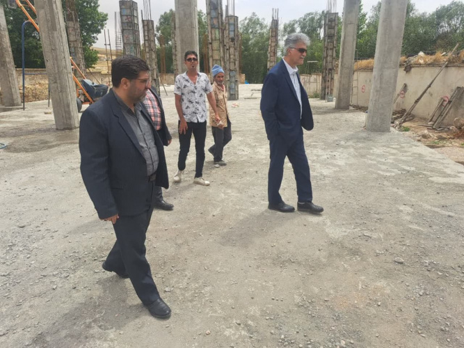 بازدید رییس دانشگاه علوم پزشکی شاهرود از پروژه های در حال احداث میامی