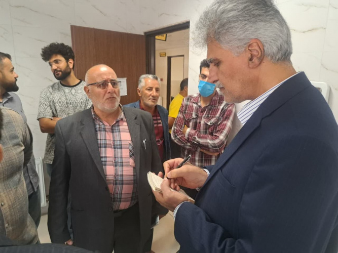 نظارت میدانی رئیس دانشگاه علوم پزشکی شاهرود بر مراکز سلامت و پروژههای عمرانی شهرستان میامی