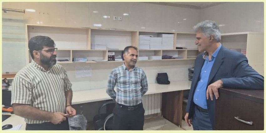 بازدید رئیس دانشگاه از پلی کلینیک تخصصی و فوقتخصصی بیمارستان امام حسین(ع)