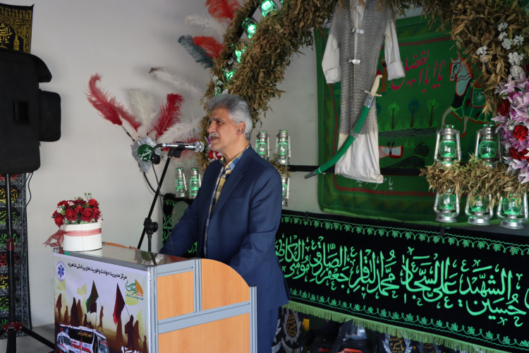 سفیدپوشان سلامت شاهرود همگام با زائران حسینی تا مرز مهران