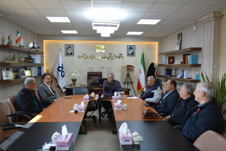 برگزاری نشست ستاد امورشاهد و ایثارگران دانشگاه با رئیس دانشگاه