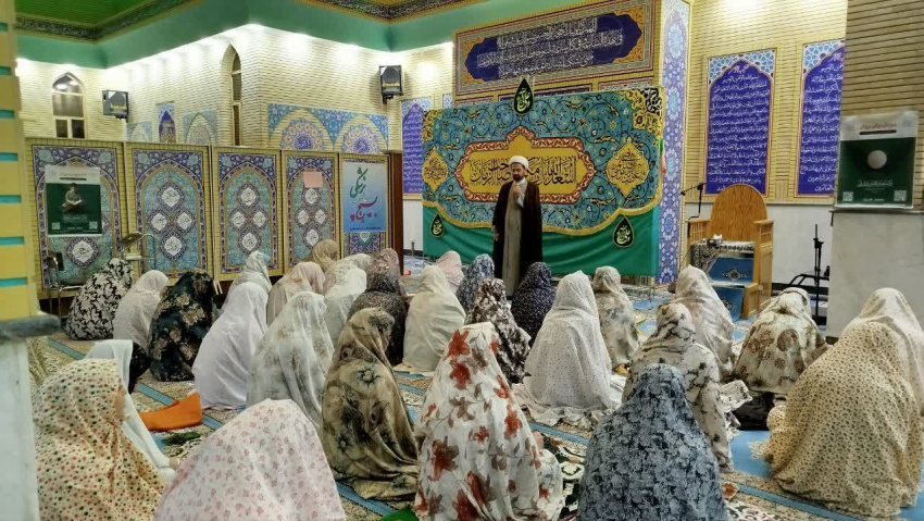 مراسم معنوی اعتکاف دانشگاهیان علوم پزشکی شاهرود