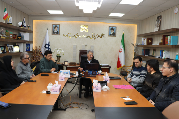 برگزاری بیست و هفتمین جلسه هیأت رییسه دانشگاه علوم پزشکی شاهرود