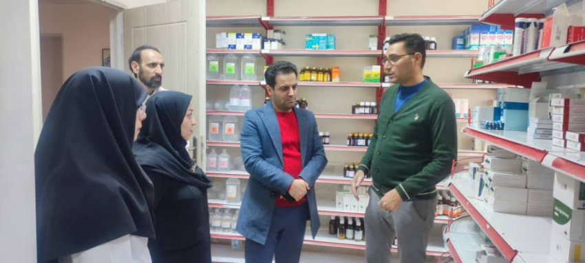 برگزاری ششمین کمیته نظارت و توسعه خدمات دارویی در مراکز جامع سلامت بیارجمند و خانخودی